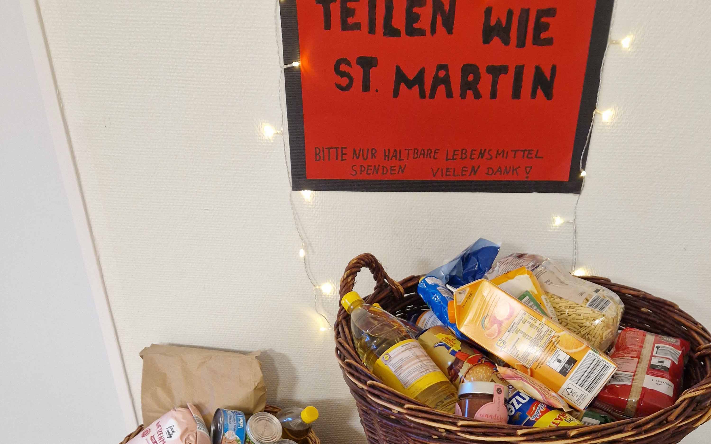 „Teilen wie St. Martin“ - Spendenbereitschaft für die Rheiner Tafel