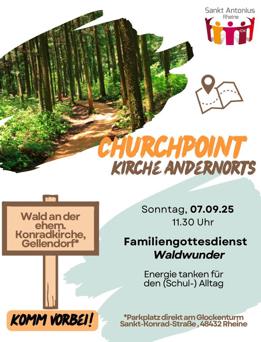 Interaktiver Familien-Wort-Gottesdienst im Wald