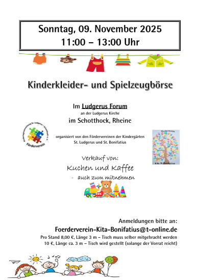 Kleiderbörse November 2025
